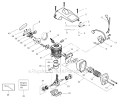 Page B Diagram and Parts List for 2550 Type 2 Poulan Chainsaw