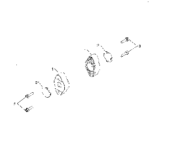 Auger bearing Diagram and Parts List for 96192003702  Poulan Snow Blower