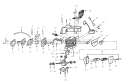 Internal_Power_Unit Diagram and Parts List for 2600 Chainsaw Poulan Chainsaw
