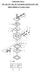 Page Ae Diagram and Parts List for 2600  Poulan Trimmer