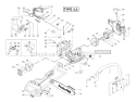 B - B-Starter-Type 4-5 Diagram and Parts List for 260PRO 260 Pro Poulan Chainsaw