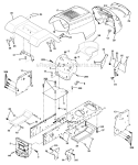 Part Location Diagram of 532172105 Husqvarna Panel Slkscr Dash Right Hand