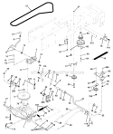 Part Location Diagram of 532179114 Husqvarna Lawn Mower Composite Idler Pulley