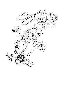 Part Location Diagram of 194322 Poulan Keeper Belt Centerspan