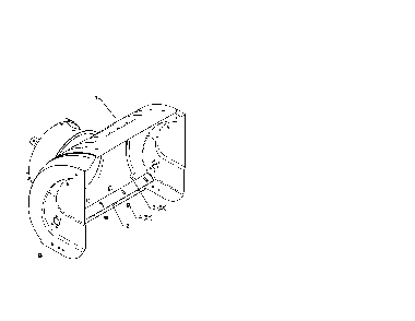 Auger housing Diagram and Parts List for 96192003702  Poulan Snow Blower