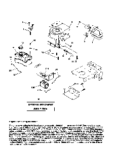 Part Location Diagram of 123487X Poulan Clamp, Hose Black