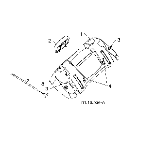 Part Location Diagram of 531228801 Husqvarna Service Kit Headlight Snow