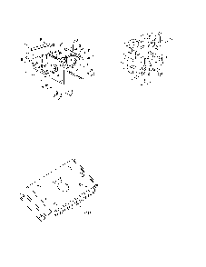 Engine/frame/mounting plate Diagram and Parts List for 96192007104  Poulan Snow Blower