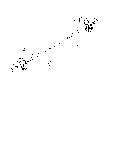 Axle shaft Diagram and Parts List for 96192008900  Poulan Snow Blower