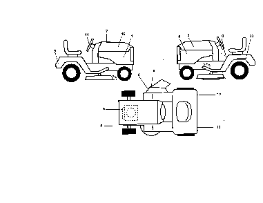 Part Location Diagram of 194553 Poulan Decal Replacement