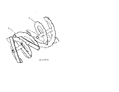 Auger Diagram and Parts List for 96198004601  Poulan Snow Blower