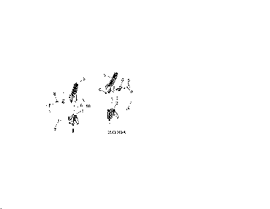 Power steer cables Diagram and Parts List for 96192009101  Poulan Snow Blower