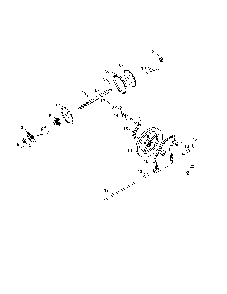 Drive Diagram and Parts List for PR241  Poulan Snow Blower