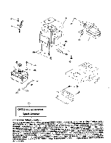 Engine Diagram and Parts List for 96016002400  Poulan Lawn Tractor