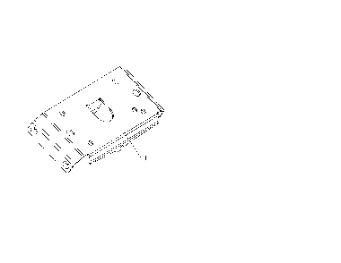Small mounting plate Diagram and Parts List for 96192009600  Poulan Snow Blower