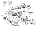 Page A Diagram and Parts List for 3000  Poulan Chainsaw