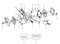 Page D Diagram and Parts List for 305  Poulan Chainsaw