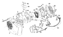 Page D Diagram and Parts List for 306A  Poulan Chainsaw