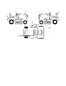 Decals Diagram and Parts List for 96012004600  Poulan Lawn Tractor