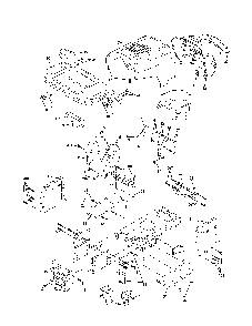 Chassis Diagram and Parts List for PR185H42STDA  Poulan Lawn Tractor