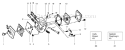 Page D Diagram and Parts List for 3350  Poulan Chainsaw