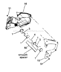 Page I Diagram and Parts List for 3400  Poulan Chainsaw