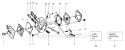 Page A Diagram and Parts List for 3500  Poulan Chainsaw
