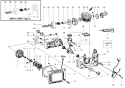 Page D Diagram and Parts List for 3500  Poulan Chainsaw