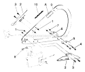 Page A Diagram and Parts List for 3700  Poulan Chainsaw