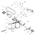 Page C Diagram and Parts List for 3700  Poulan Chainsaw