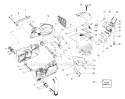 Page E Diagram and Parts List for 3700  Poulan Chainsaw