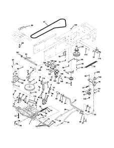 Part Location Diagram of 145090 Poulan Arm Shift