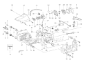 Page C Diagram and Parts List for 3750  Poulan Chainsaw