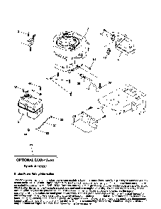 Engine Diagram and Parts List for 96012008900  Poulan Lawn Tractor