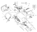 Page C Diagram and Parts List for 3800  Poulan Chainsaw