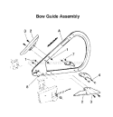 Page E Diagram and Parts List for 3800  Poulan Chainsaw