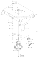 Part Location Diagram of 817120616 Husqvarna Lawn Mower Screw
