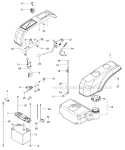 Part Location Diagram of 539101080 Husqvarna Switch, Interlock (clutch)
