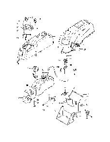 Ignition system Diagram and Parts List for 967721801-00  Poulan Lawn Mower