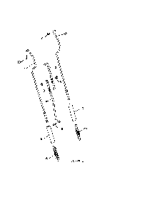 Impeller & traction rods Diagram and Parts List for 96192002900  Poulan Snow Blower