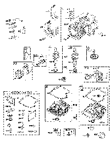 Cylinder/crankshaft/sump Diagram and Parts List for 96046007600  Poulan Lawn Tractor