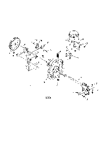 Gearbox/impeller Diagram and Parts List for 96192007104  Poulan Snow Blower