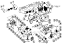 Part Location Diagram of 530042056 Poulan Handle - Starter Rope