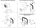 Page B Diagram and Parts List for 4400  Poulan Chainsaw