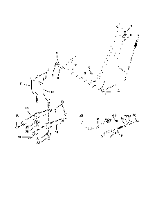 Mower lift Diagram and Parts List for BB185H42YT  Poulan Lawn Tractor