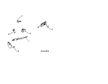 Interlock spring & cam Diagram and Parts List for 96192002900  Poulan Snow Blower