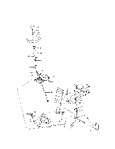 Steering assembly Diagram and Parts List for 96012000302  Poulan Lawn Tractor