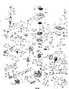 Engine Diagram and Parts List for 96042016701  Poulan Lawn Tractor