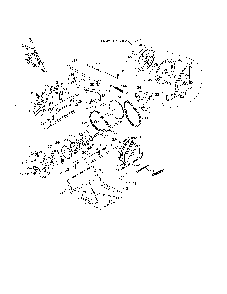 Drive Diagram and Parts List for 96192003702  Poulan Snow Blower