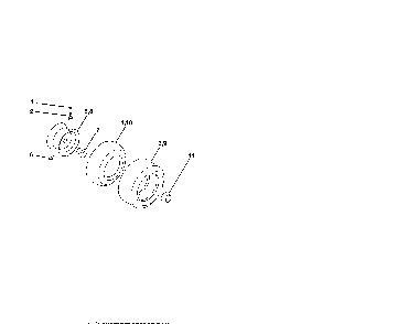 Wheels & tires Diagram and Parts List for 96046007700  Poulan Lawn Tractor